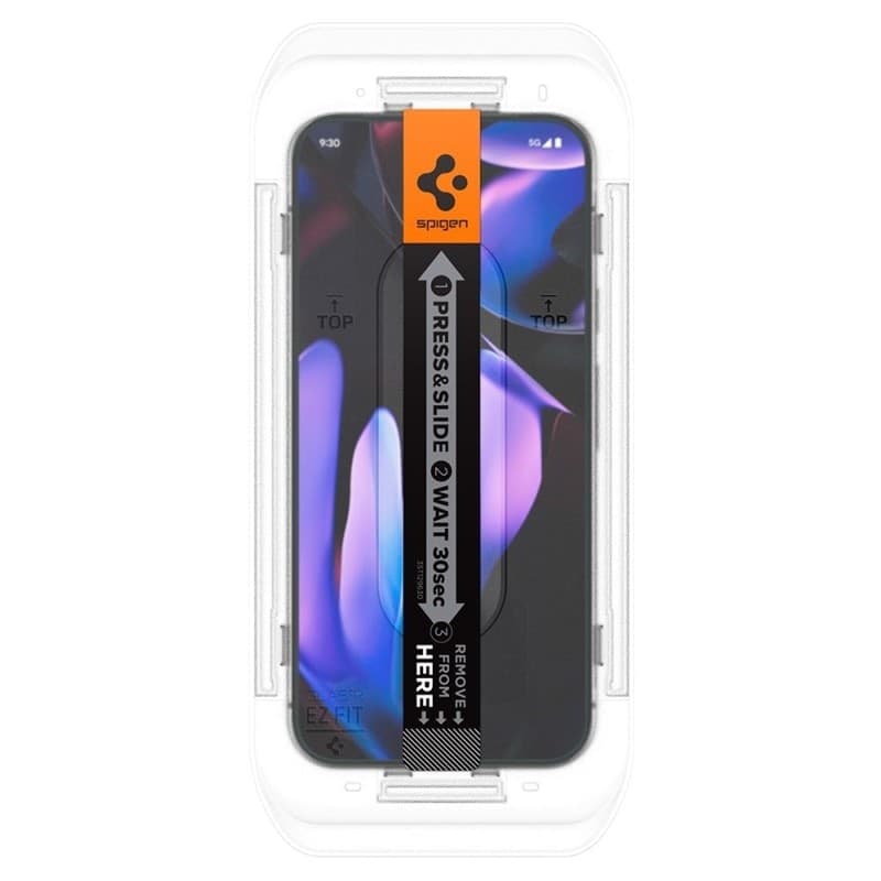 Spigen GLAS.TR EZ FIT Privacy 2-Pack - Tempered Glass with Privacy Filter for Google Pixel 9 / 9 Pro / 10 / 10 Pro (2 pcs) - 5
