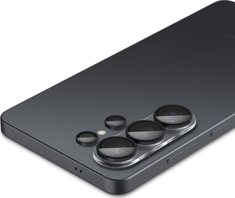 Spigen Optik Pro HD GLAS.TR EZ Fit Camera Protector 2-Pack - Pellicola protettiva per obiettivo della fotocamera per Samsung Gal - 4