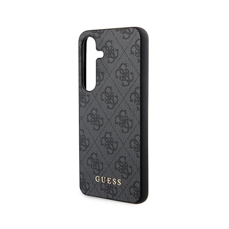 Guess 4G Metal Gold Logo - Case for Samsung Galaxy S24 (Black) - 6
