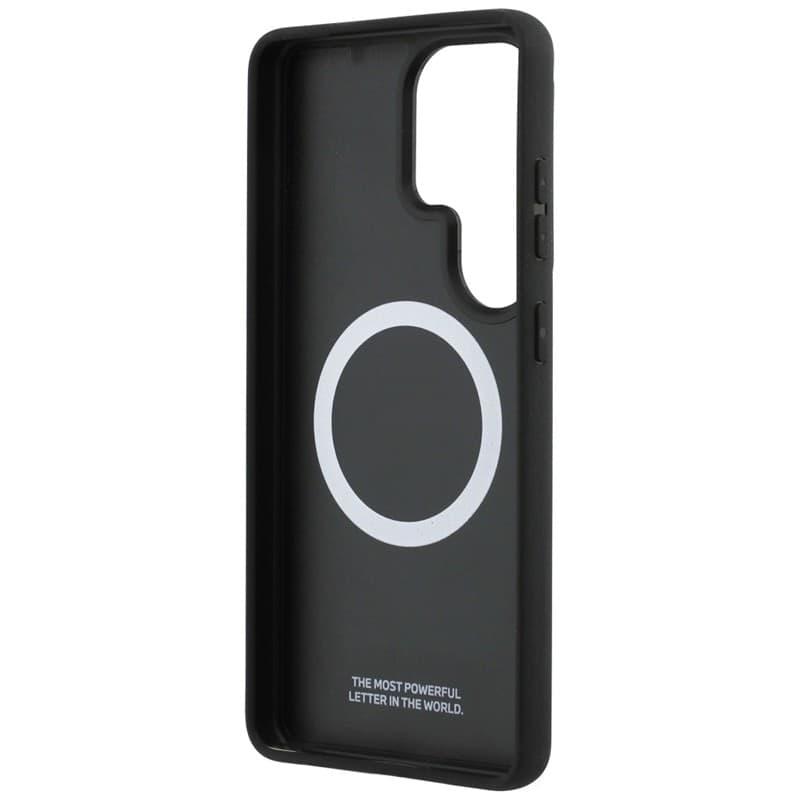 Custodia MagSafe con logo BMW M Kevlar per Samsung Galaxy S26 Ultra (nera) - 7