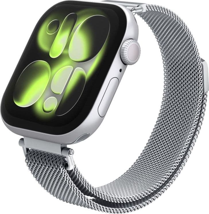 Spigen WBM4 - Stainless Steel Band for Apple Watch 40/41/42 mm (Silver) - 4