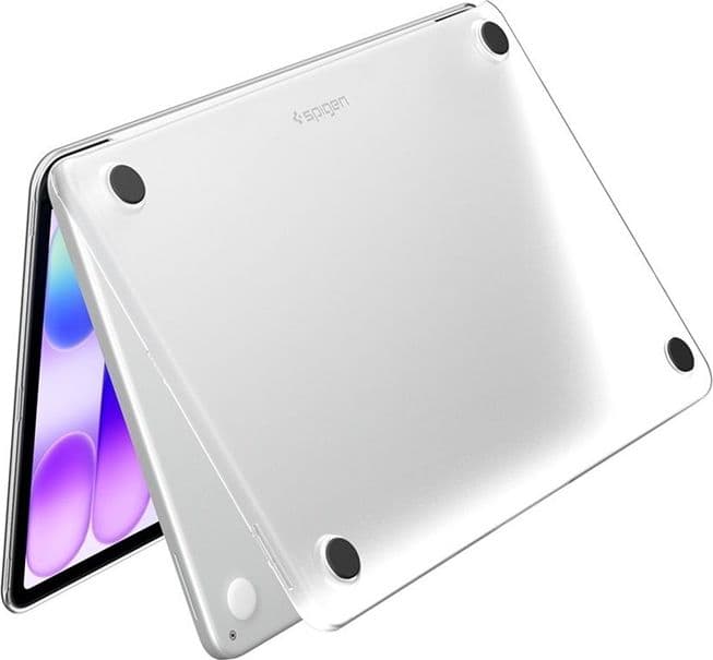 Spigen AirSkin - Custodia per MacBook Neo (Trasparente satinato) - 4