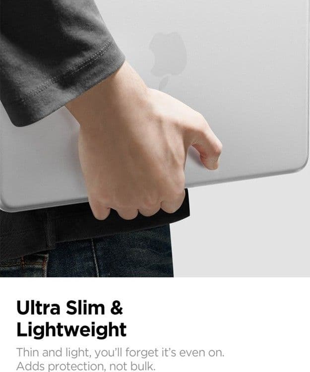 Spigen AirSkin - Custodia per MacBook Neo (Trasparente satinato) - 7