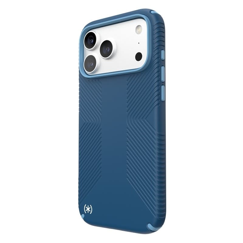 Custodia Speck Presidio2 Grip MagSafe per iPhone 18 Pro Max / 17 Pro Max (Deep Sea) - 15