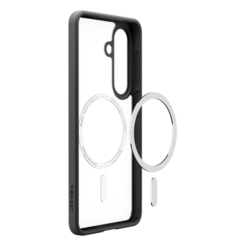 Spigen Ultra Hybrid Mag MagSafe - Custodia per Samsung Galaxy S26+ (nero opaco) - 5