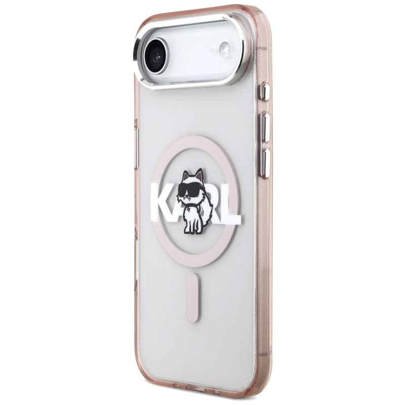 Karl Lagerfeld IML Choupette Sketch Logo MagSafe - Case iPhone Air (pink) - 2