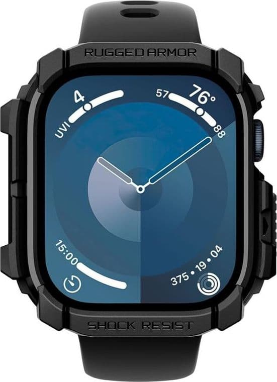 Spigen Rugged Armor - Case for Apple Watch 10 42 mm (Matte Black) - 4