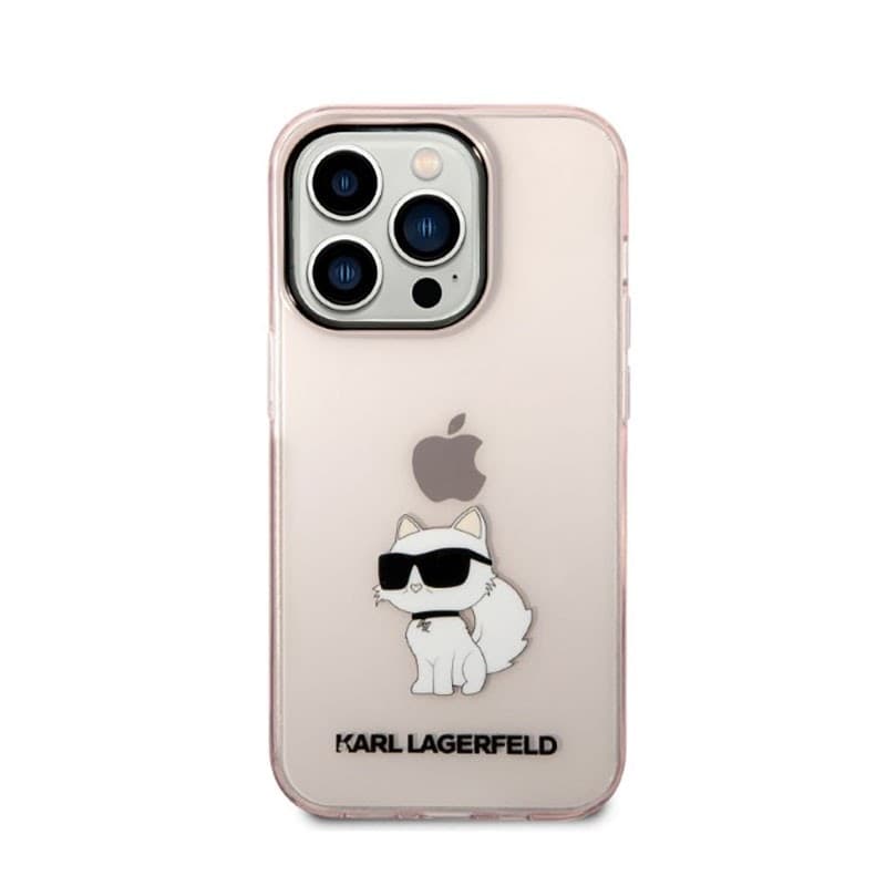Karl Lagerfeld IML NFT Choupette - Case for iPhone 14 Pro (Pink) - 3