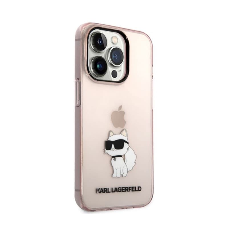 Karl Lagerfeld IML NFT Choupette - Case for iPhone 14 Pro (Pink) - 4