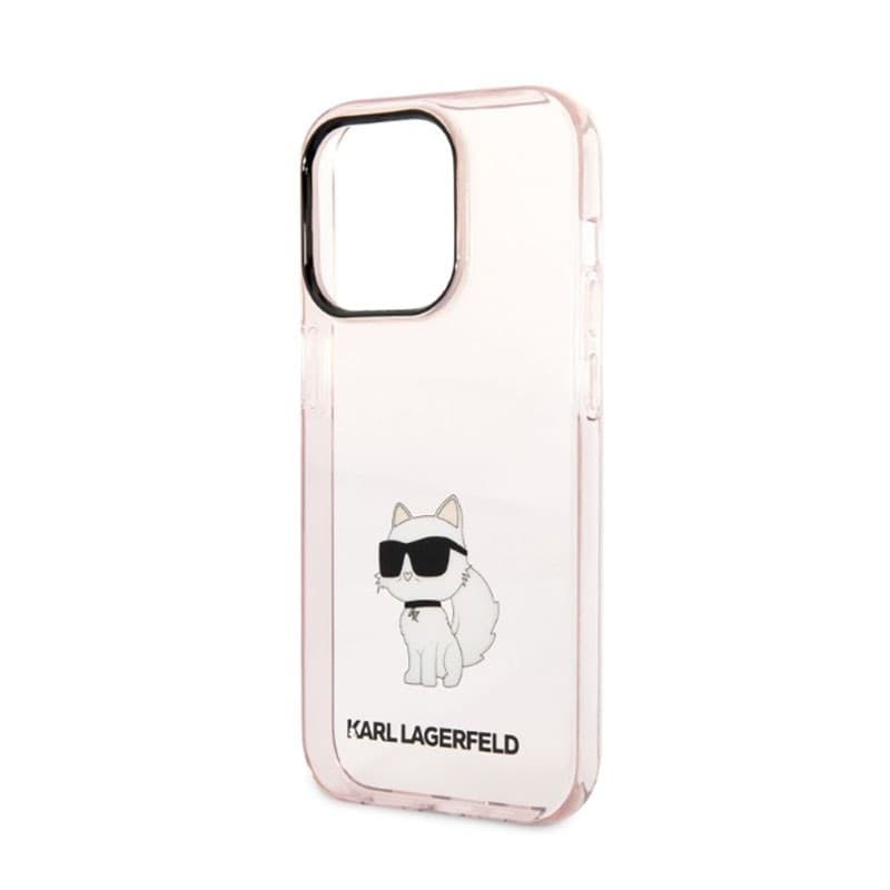 Karl Lagerfeld IML NFT Choupette - Case for iPhone 14 Pro (Pink) - 6