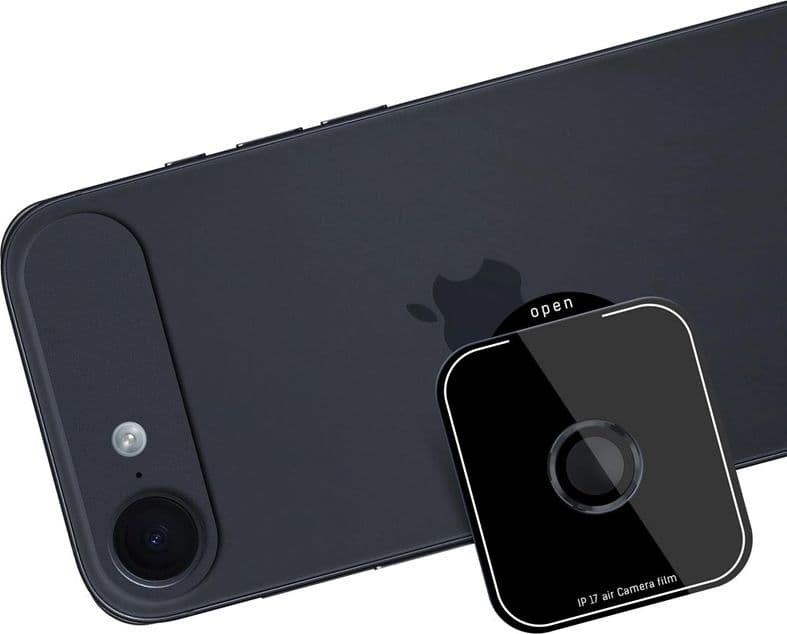 3mk Lens Protection Pro - Camera Lens Glass for iPhone Air (Black) - 10