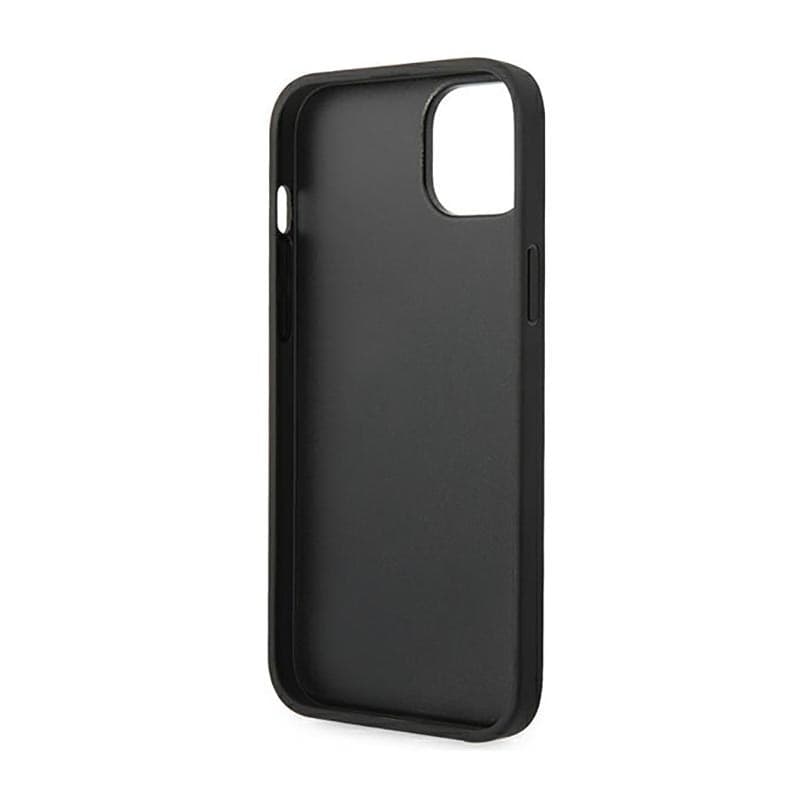 Karl Lagerfeld Monogram Stripe - Case for iPhone 14 Plus (Grey) - 7