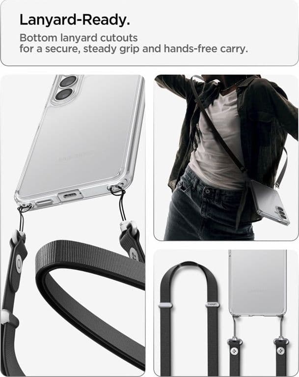 Spigen Ultra Hybrid - Custodia per Samsung Galaxy S26+ (trasparente) - 10