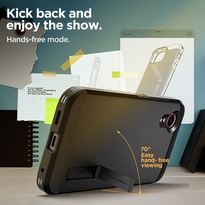 Spigen Tough Armor - Case for Samsung Galaxy XCover 7 (Black) - 9