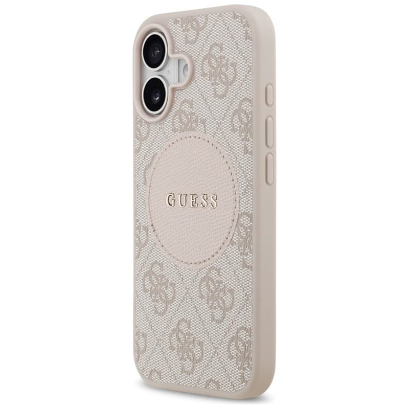 Guess 4G Circle Classic Logo MagSafe - Case iPhone 17 (pink) - 2