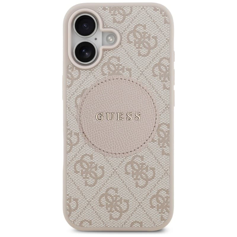 Guess 4G Circle Classic Logo MagSafe - Case iPhone 17 (pink) - 3