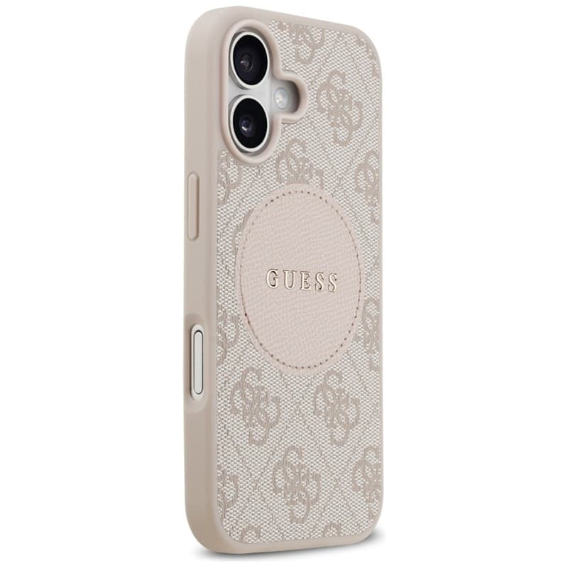 Guess 4G Circle Classic Logo MagSafe - Case iPhone 17 (pink) - 4