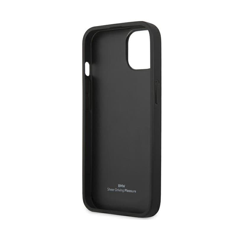 BMW Leather Curve Perforate HC - Case for iPhone 13 mini (Red) - 6