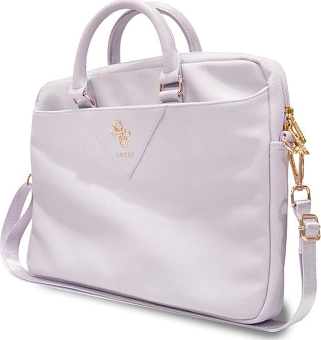 Guess Triangle 4G Computer Bag - Laptop bag 15" / 16" (purple) - 2