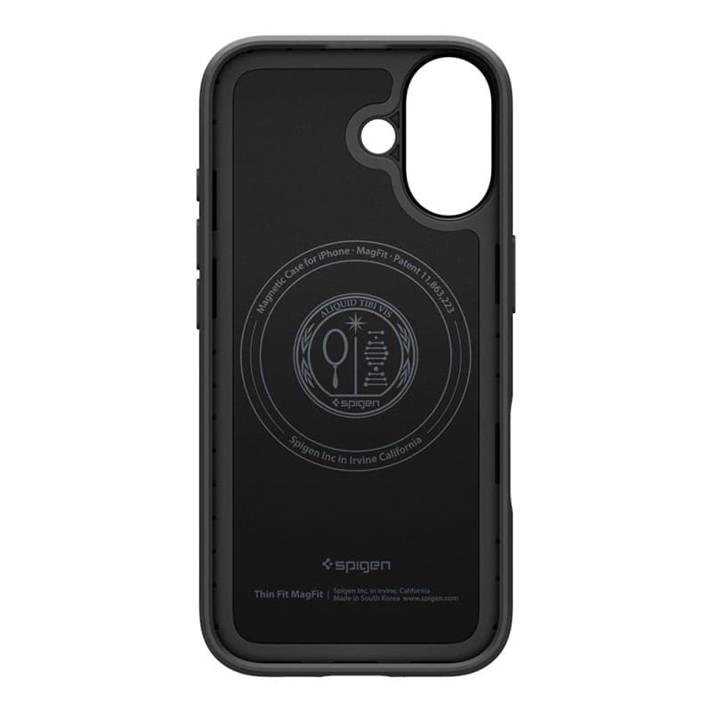Spigen Thin Fit Mag MagSafe - Case for iPhone 17 (Black) - 5