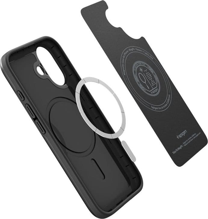 Spigen Thin Fit Mag MagSafe - Case for iPhone 17 (Black) - 8