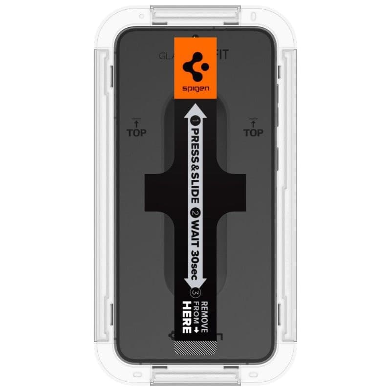 Spigen Glas.TR EZ Fit 2-Pack - Tempered Glass for Samsung Galaxy S23 2 pcs. (Transparent) - 2