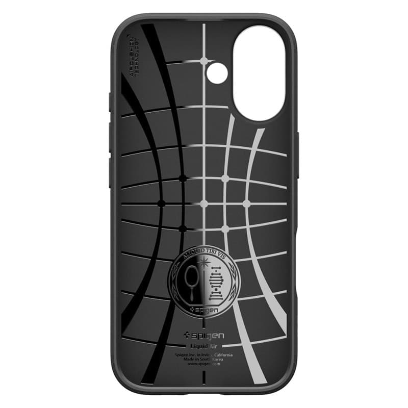 Spigen Liquid Air - Case for iPhone 17 (Matte Black) - 3