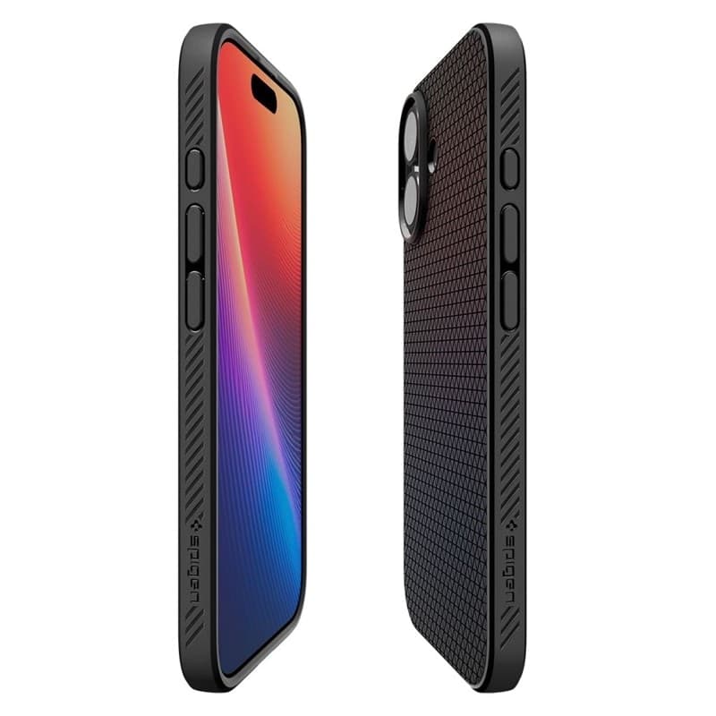 Spigen Liquid Air - Case for iPhone 17 (Matte Black) - 7