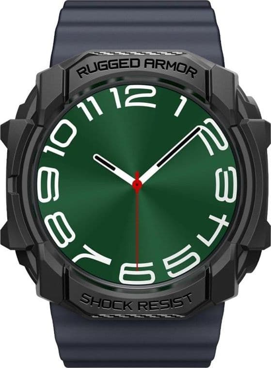 Spigen Rugged Armor - Case for Samsung Galaxy Watch Ultra 47 mm (2025/2024) (Matte Black) - 2