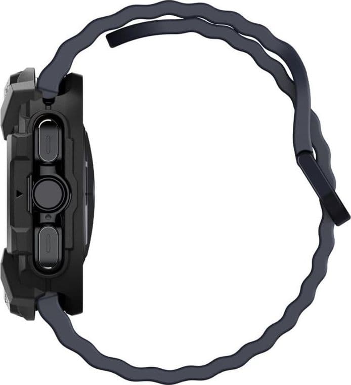 Spigen Rugged Armor - Case for Samsung Galaxy Watch Ultra 47 mm (2025/2024) (Matte Black) - 3