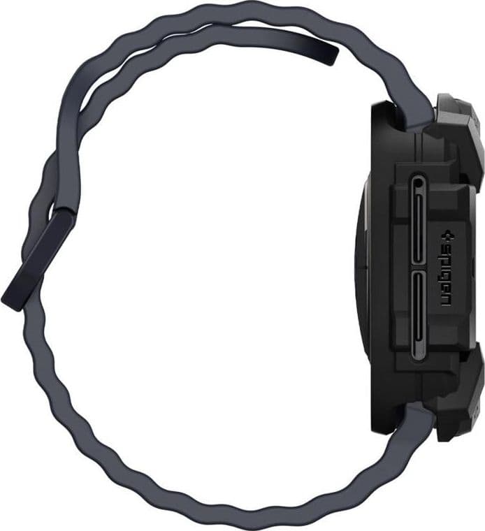 Spigen Rugged Armor - Case for Samsung Galaxy Watch Ultra 47 mm (2025/2024) (Matte Black) - 4
