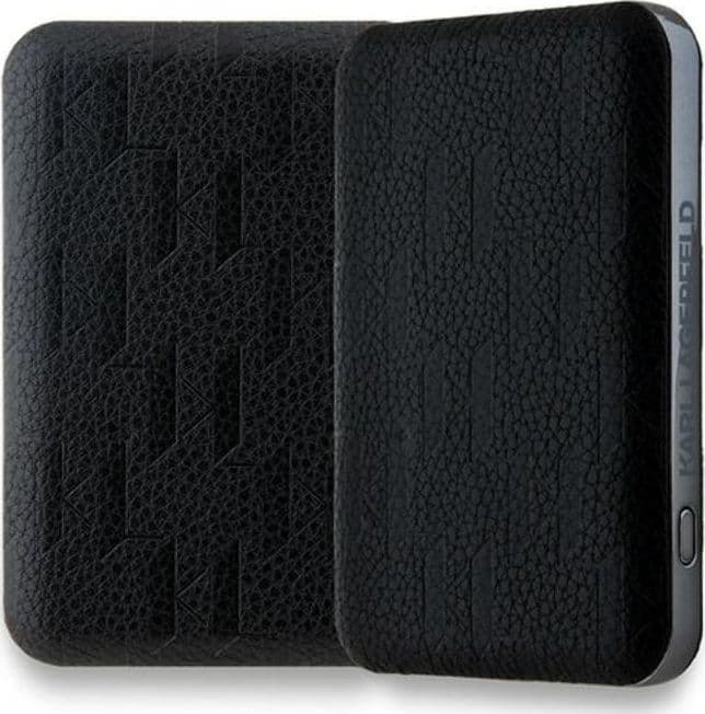 Karl Lagerfeld Choupette Head Pin MagSafe - Wireless Power Bank 5000 mAh 15W (black) - 3
