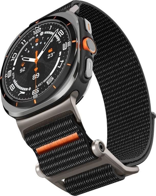 Spigen DuraPro Flex - Strap for Samsung Galaxy Watch Ultra 47 mm (2025/2024) (Black) - 8