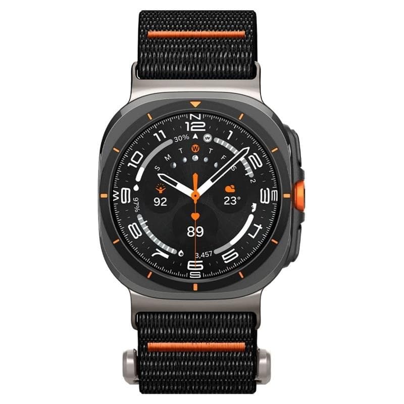Spigen DuraPro Flex - Strap for Samsung Galaxy Watch Ultra 47 mm (2025/2024) (Black) - 9