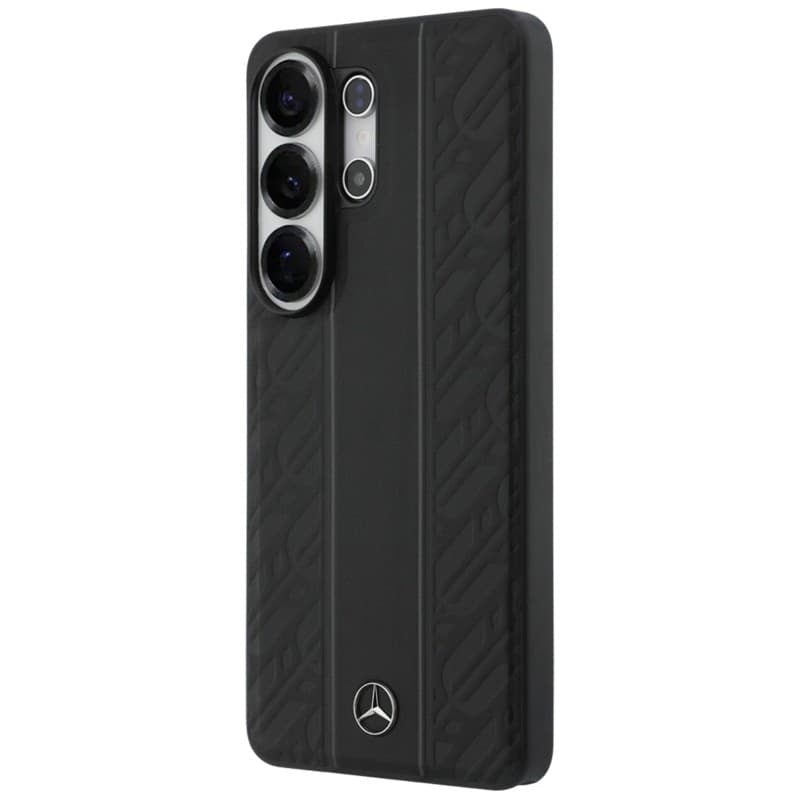 Custodia MagSafe Mercedes Laurel Leaves Vertical Stripes per Samsung Galaxy S26 Ultra (Nero) - 2