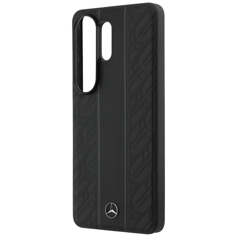 Custodia MagSafe Mercedes Laurel Leaves Vertical Stripes per Samsung Galaxy S26 Ultra (Nero) - 6