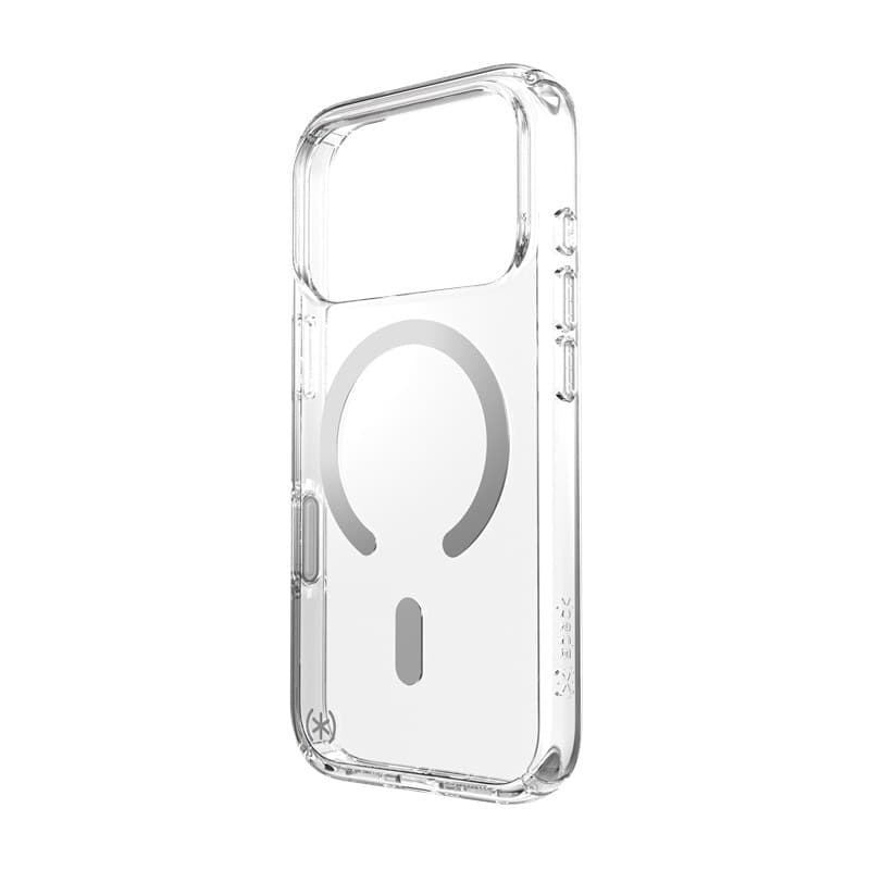 Speck Presidio Perfect Clear MagSafe - Custodia per iPhone 18 Pro / 17 Pro (Trasparente) - 2