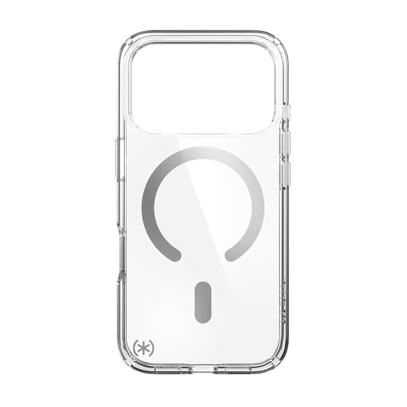 Speck Presidio Perfect Clear MagSafe - Custodia per iPhone 18 Pro / 17 Pro (Trasparente) - 3