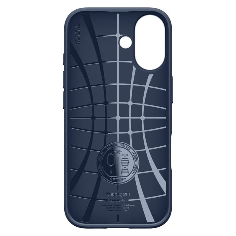 Spigen Liquid Air - Case for iPhone 17 (Navy Blue) - 3