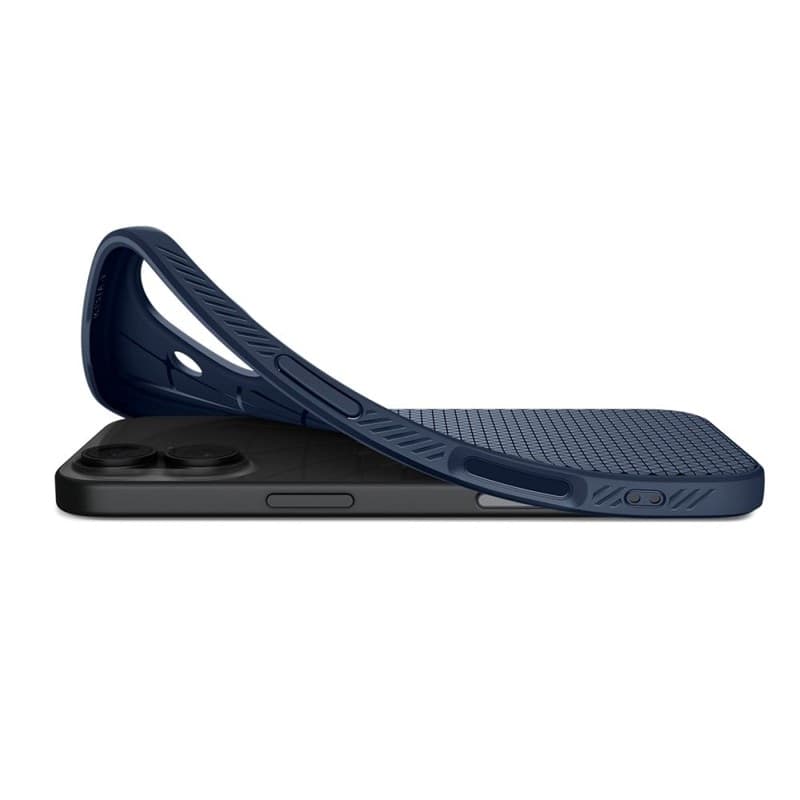 Spigen Liquid Air - Case for iPhone 17 (Navy Blue) - 8
