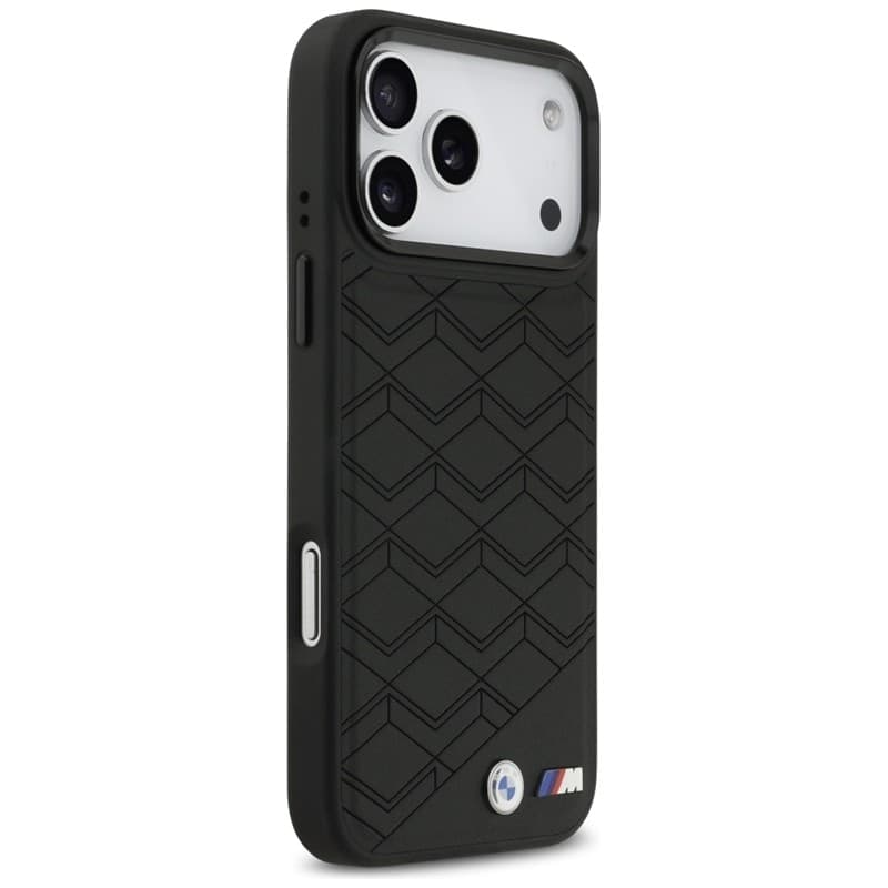 Custodia MagSafe con logo BMW a forma di M per iPhone 17 Pro Max (nera) - 4