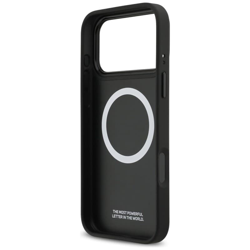 Custodia MagSafe con logo BMW a forma di M per iPhone 17 Pro Max (nera) - 7