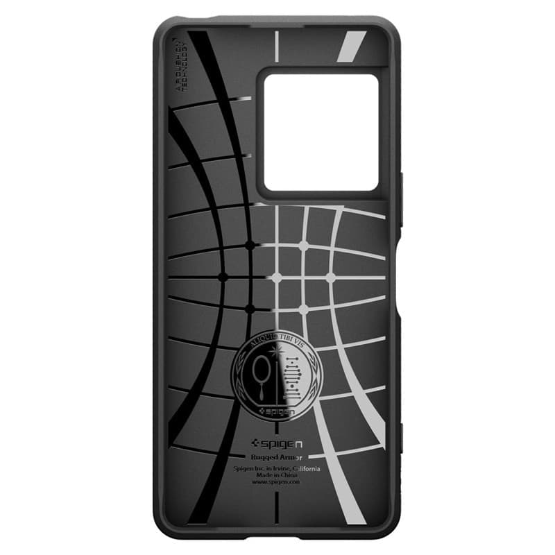 Spigen Rugged Armor - Custodia per Sony Xperia 1 VIII (Nero opaco) - 3