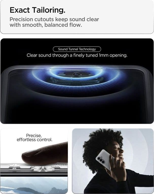 Spigen Ultra Hybrid - Custodia per Samsung Galaxy S26 (trasparente) - 10