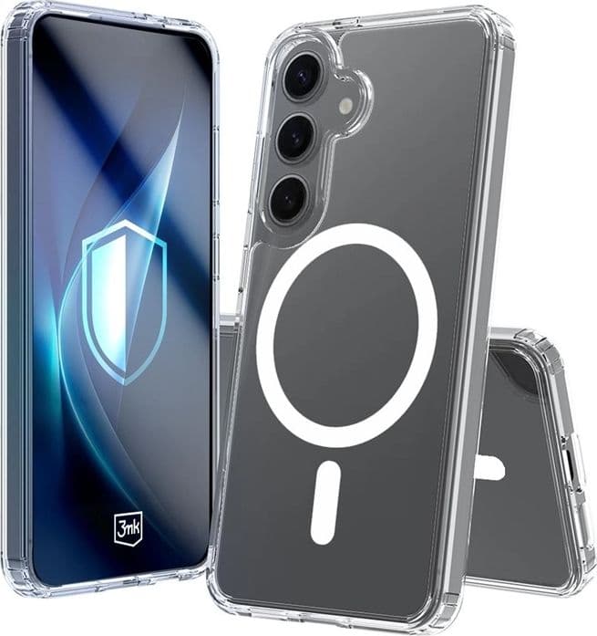 3mk Armor MagCase - Custodia per Samsung Galaxy A17 4G/5G (Trasparente)