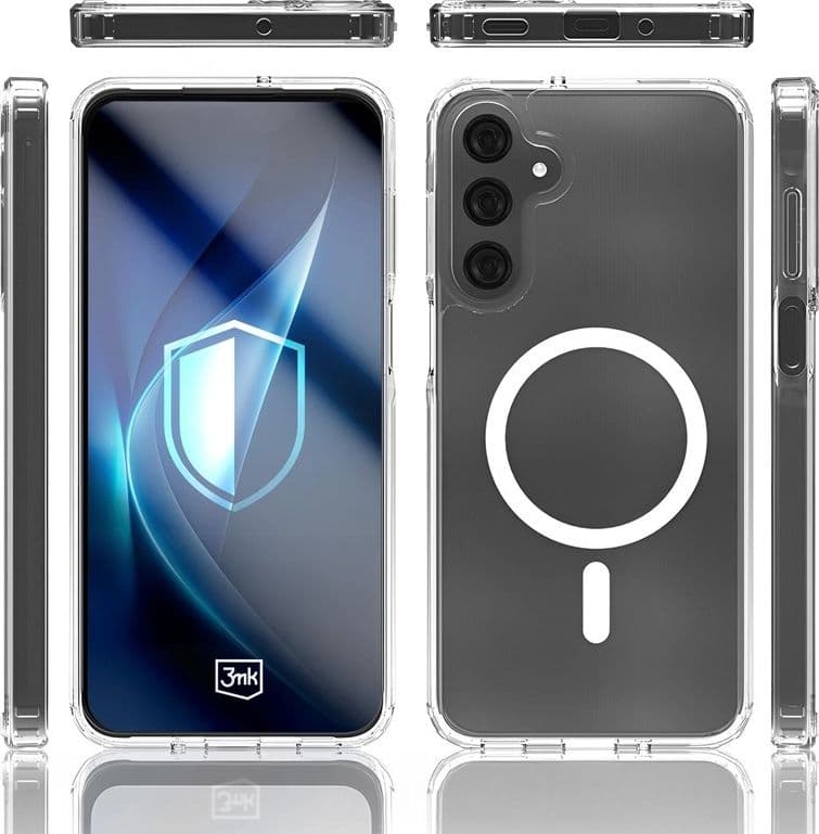 3mk Armor MagCase - Custodia per Samsung Galaxy A17 4G/5G (Trasparente) - 6