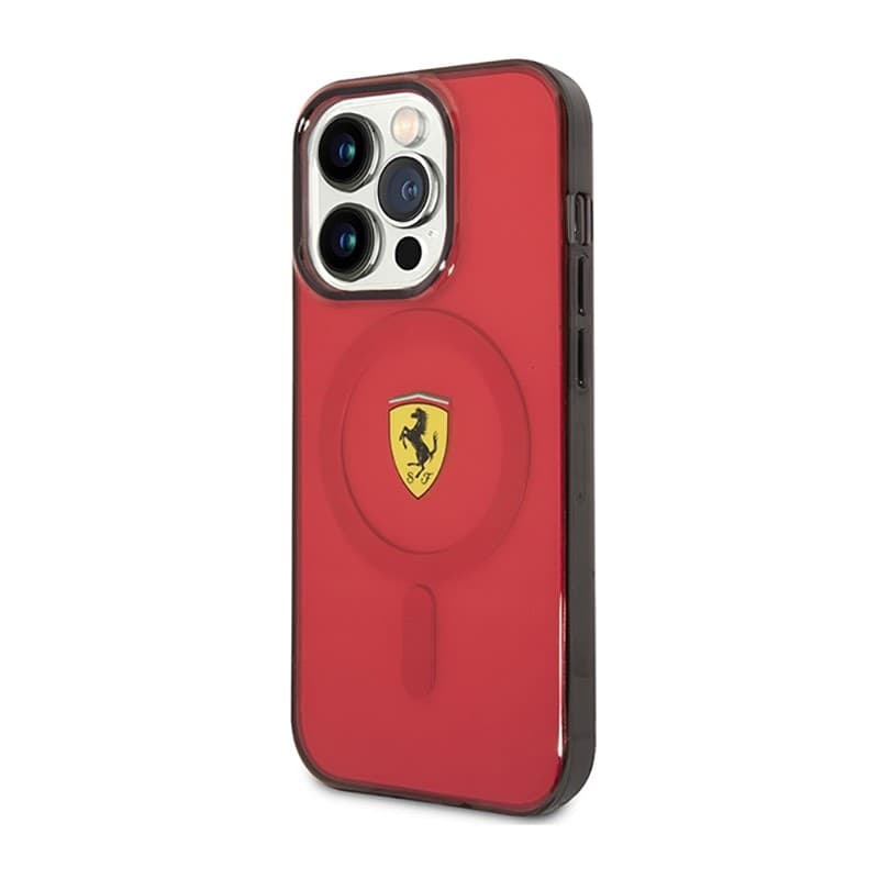 Ferrari Translucent MagSafe - Case for iPhone 14 Pro (Red) - 2
