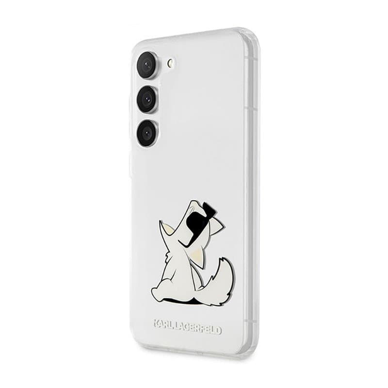 Karl Lagerfeld Choupette Fun - Case for Samsung Galaxy S23+ (Clear) - 2