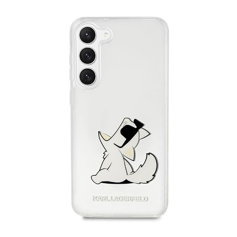 Karl Lagerfeld Choupette Fun - Case for Samsung Galaxy S23+ (Clear) - 3
