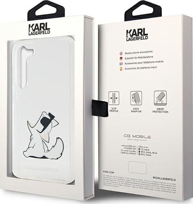Karl Lagerfeld Choupette Fun - Case for Samsung Galaxy S23+ (Clear) - 8